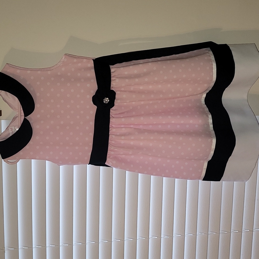 Polka-dot girl dress
